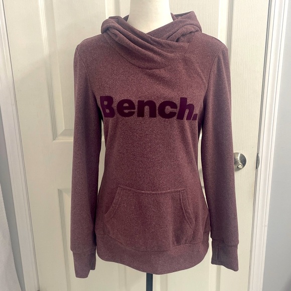 Bench Hoodie Purple/Lt Burgundy  Sz M - Picture 1 of 9